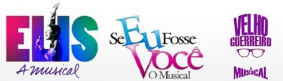 Peças Aventura Entretenimento – Se eu Fosse Você / Elis – A Musical / Chacrinha